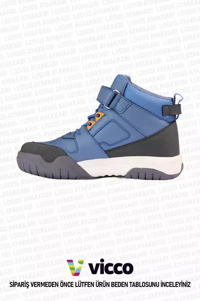 مارس الأساسية العظام والشتاء الأولاد أحذية الدنيم