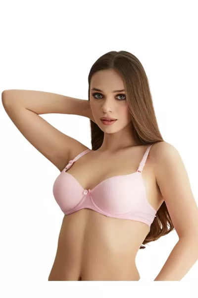 حمالة صدر يومية نسائية مبطنة من القماش الدقيق مع سلك