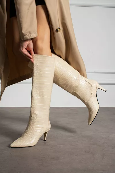 Ботуши на ток Kroko 5 см