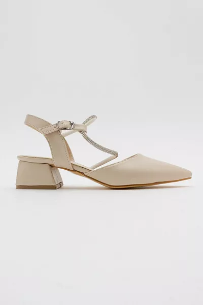 Stone Sandales à talons Femme Skin