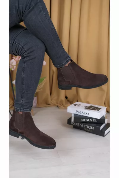 جلد طبيعي ، أحذية على الطراز الكلاسيكي