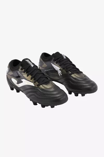 Men's Black Football Boots (Grass Ground) FG