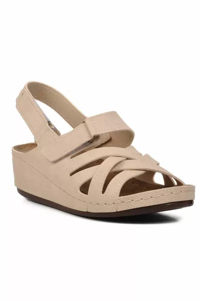 Aryan  D.r Препоръчителни ортопедични дамски сандали BEIGE