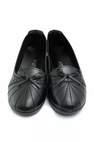 المرأة العظام وحيد الراحة الأسود أحذية أمي الكلاسيكية