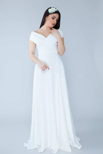 قوارب الكاياك مزدوجة الصدر طوق منخفض الكتف المنسوجة المتدفقة النسيج ماكس طول دعوة والتخرج وسهرة اللباس