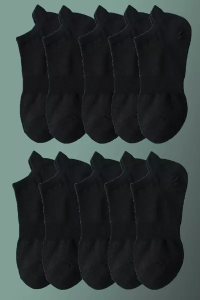 Bottines de sport noires unisexes  pièces