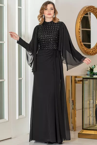 Вечерна рокля Belin Black 