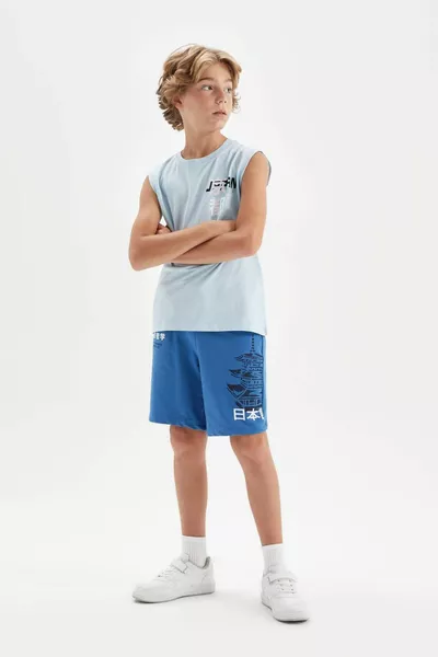 Jungen Shorts mit Aufdruck HS