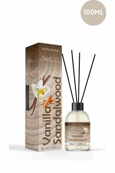 Vanilla Sandalwood Bamboo Stick Room Fragrance with Accessory Gift ml