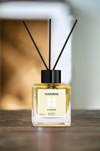 Jasmine Scented Bamboo Stick Room Fragrance  ml - Natural, Fresh, and Long-Lasting Scent