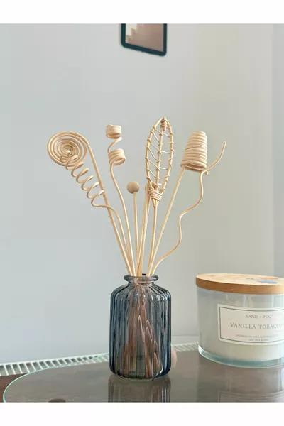 er-Pack Raumduftstäbchen Rattan Dekorative Duftstäbchen