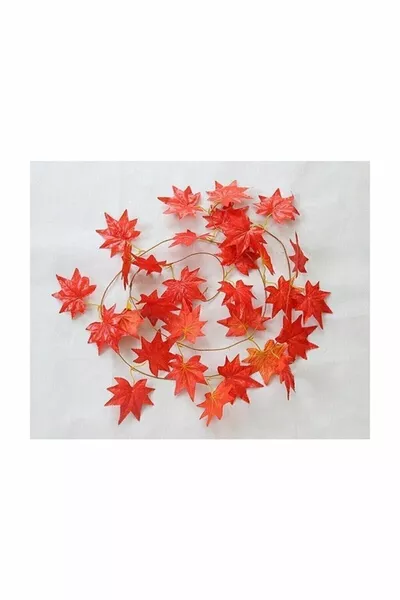 Декоративна изкуствена винена лоза с есенни листа, 1 клон,  см