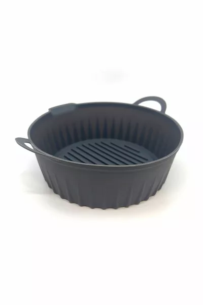 Air Fryer Silicone Cooking Basket, Airfryer Silicone Cooking Container