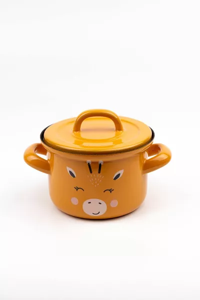 Little Giraffe Enamel Mini Baby Pot cm ( ML)