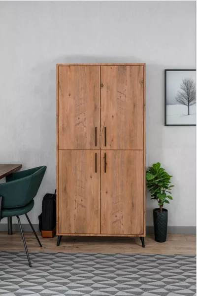 Praktischer vielseitiger Schrank mit Deckel für Vorratskammer, Schuhe und Küche