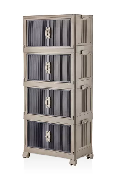 Foldable Modular Cabinet 4-piece  cm x .7 cm x  cm