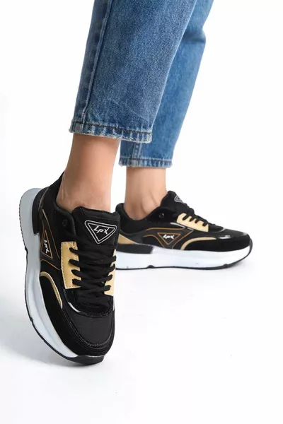 مثلث نسائي أصفر أحذية غير رسمية مفصلة لتقويم العظام 