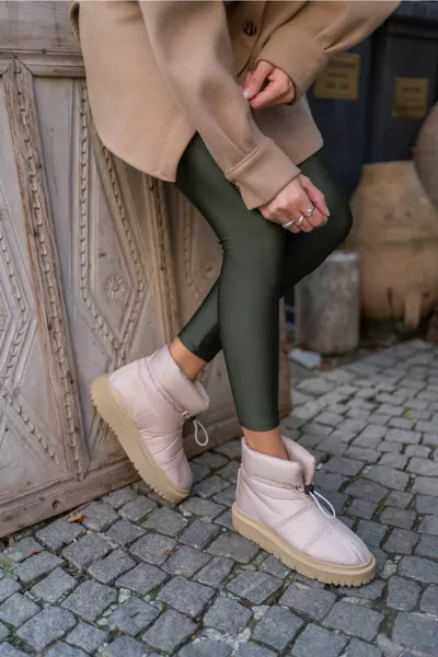 Emily Дамски голи парашутни ботуши от плат