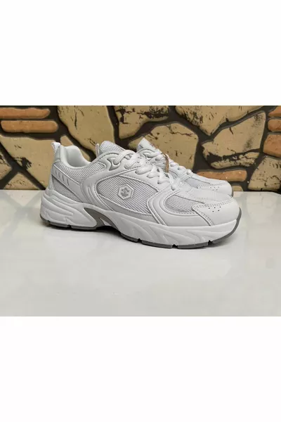 Pol Wmn 3fx White Silver Detail Sport Running Shoes