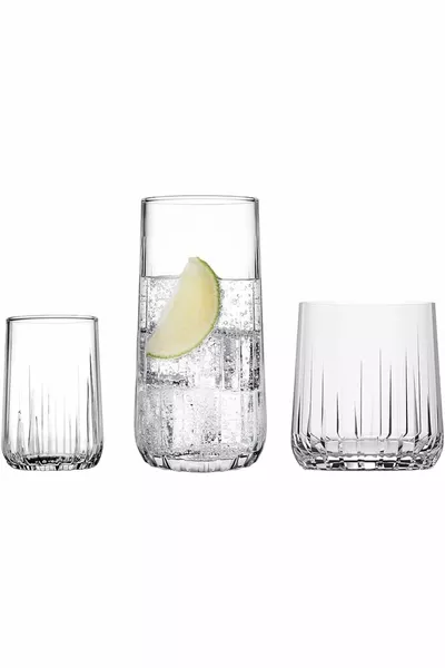 Nova Su - Meşrubat - Kahve Yanı Bardak Takımı - Parça  oa 