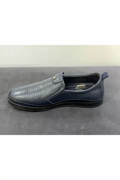 Laceless Pure Leather Men's Casual Shoes