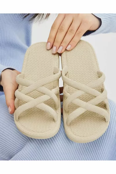 Orthopädisch Weich Flexibel Licht Pool Strand Meer Badezimmer Waschbecken Balkon Tür Vorne Täglich Plastik Hausschuhe