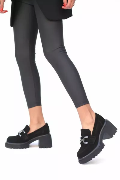 Libby Schwarze Farbe Damen Loafer Schuhe