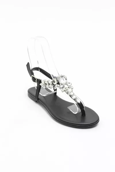 BOMM BLACK STONE DAMES SANDALEN