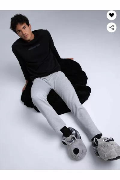 شقة وحيد البيت الشباشب باندوف