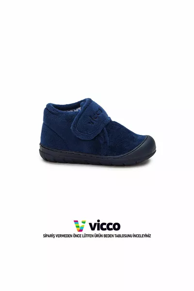 Kleurmodel Casual Fit Heren Eerste Stap Baby en Kids Home Schoenen Marineblauw Penduf