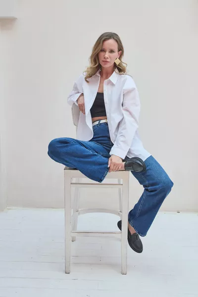 Basic Terikoton Fabric Shirt