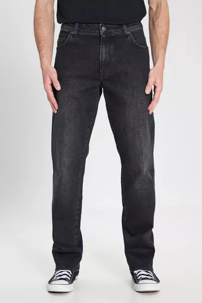 Texas Straight Fit Normale Taille Denim Elastische Jeanshose