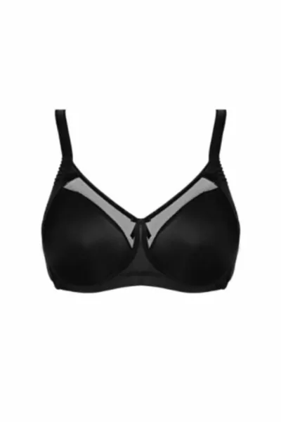 حمالة صدر نسائية سوداء بدون حشوة 