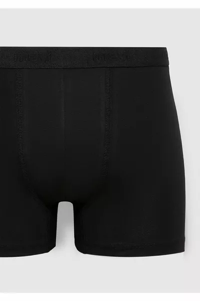 Siyah Basic Boxer 