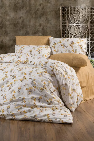 Комплект спално бельо с ластик за двойно легло