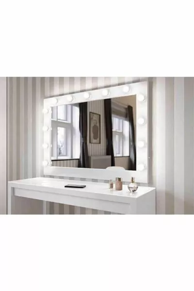 Home Illuminated Dressing Table Makeup Mirror Cm