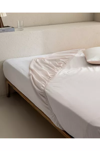 Manon King Size Plus % памучен ренфорс с ластик - Камък