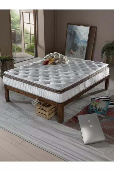 Матрас Royal Lux Bedding Akasya Ultra с ортопедическим пружинным блоком и подушкой