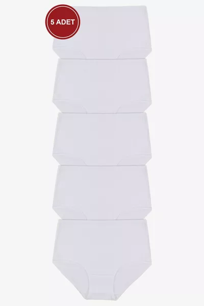 سروال نسائي خماسي rib بخصر مرتفع جدًا