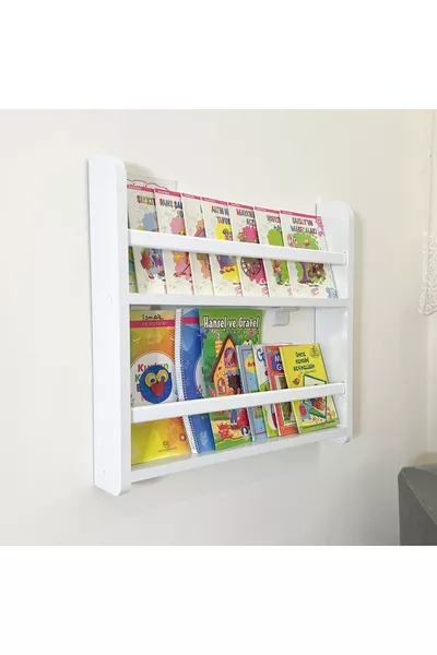 Carmen 2-Shelf Bookcase - Montessori Bookcase – Children's Room Bookcase