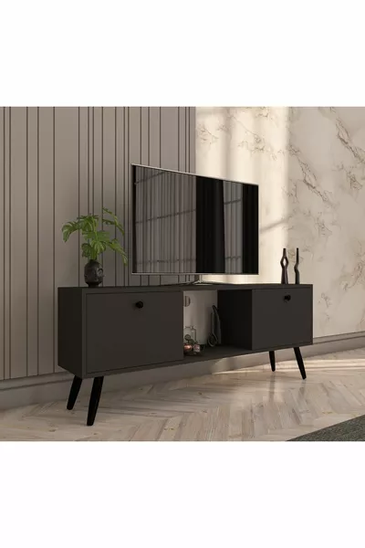 Force TV Unit  Cm, Anthracite, TV Stand, Affordable TV Unit, Modular Unit