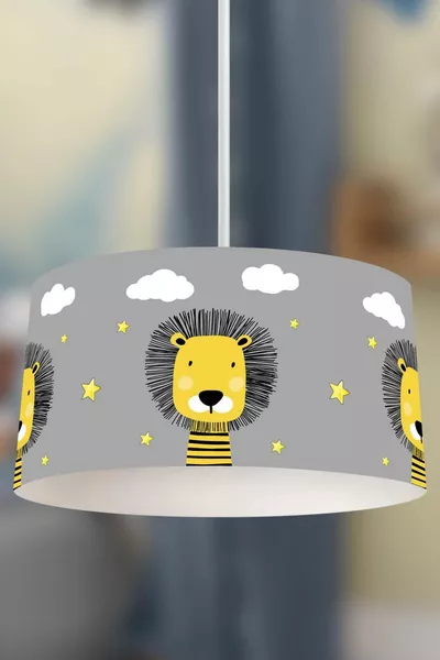 ثريا معلق لغرفة أطفال الأسد الغائمة