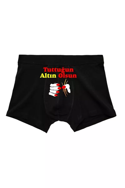 May You Catch Gold Men's Boxer