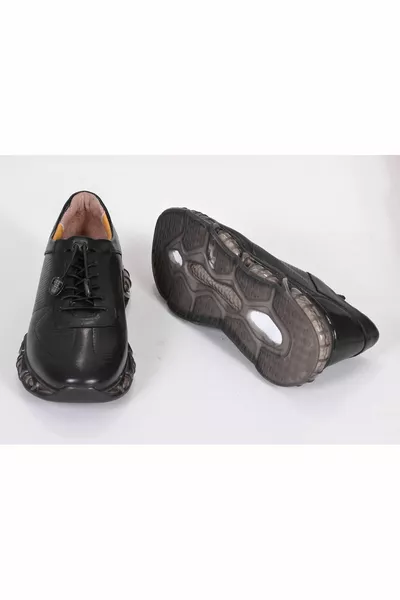 Binnenkant: Echt Leer, Slim, Veters Casual Herenschoenen