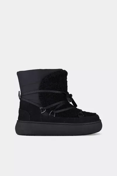  حجم أحذية الثلج من الصوف العظمي للفتيات