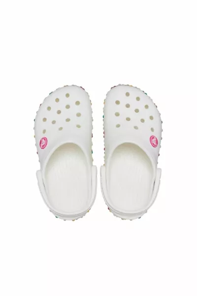 S كروكباند تمتد قلادة أطفال الصنادل النعال