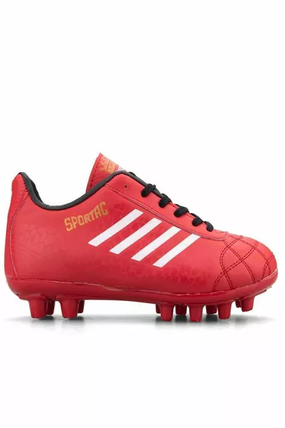 League Messi Multiground Scarpe da calcio da uomo KIRMIZI_BEYAZ NERO