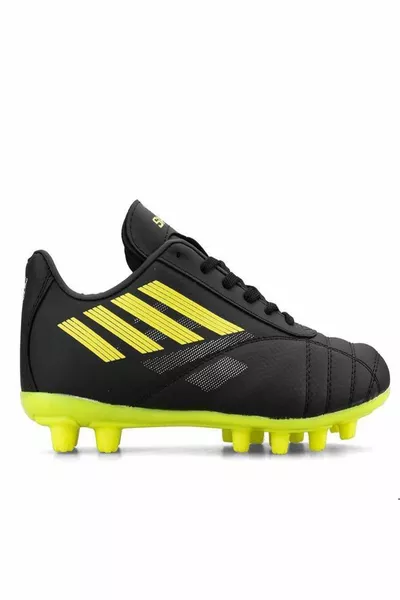 حذاء كرة قدم للرجال من نيمار متعدد الملاعب SİYAH_NEON أصفر