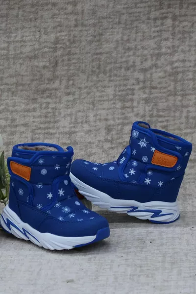 .K. موني تشريحي خفيف الوزن فرو مرن داخل أحذية الأولاد