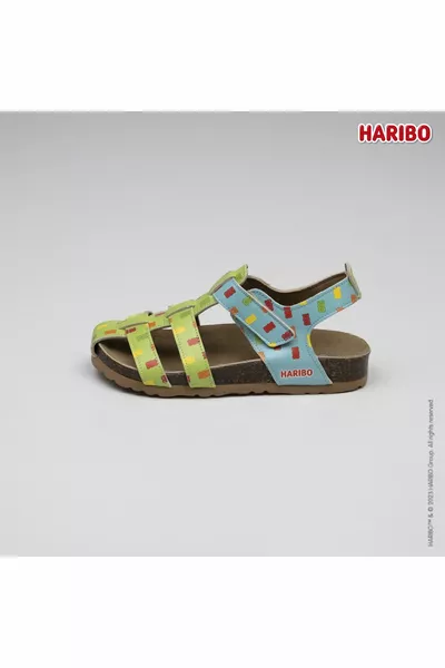 Детские сандалии в клетку